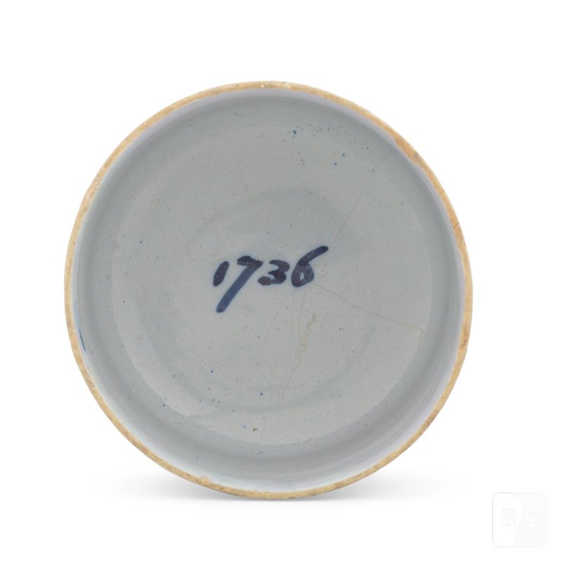 An English delftware bowl, dated 1736 - 图2